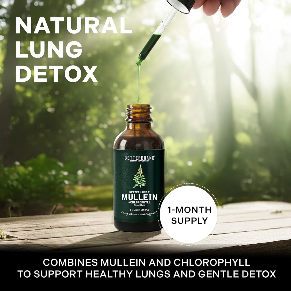 BetterLungs® Mullein + Chlorophyll