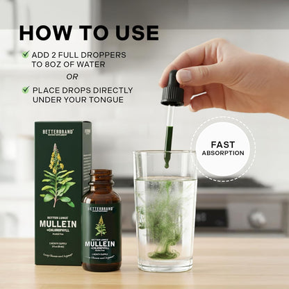 BetterLungs® Mullein + Chlorophyll